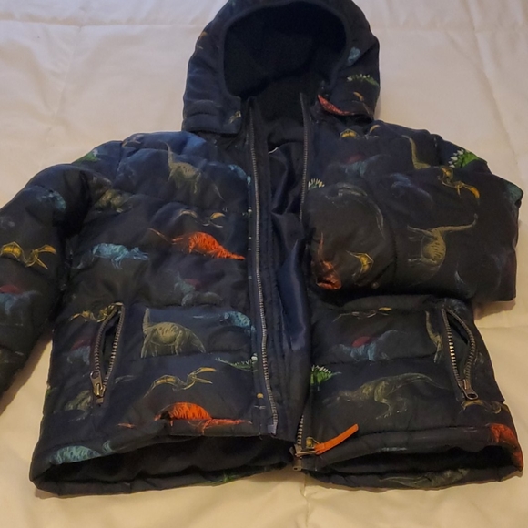 dinosaur winter coat